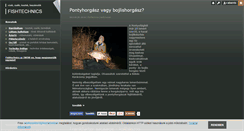 Desktop Screenshot of fishtechnics.blog.hu