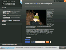 Tablet Screenshot of fishtechnics.blog.hu