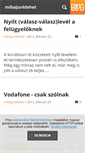 Mobile Screenshot of mibajunklehet.blog.hu