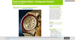 Desktop Screenshot of montewehro.blog.hu