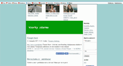 Desktop Screenshot of free-vzorky.blog.cz