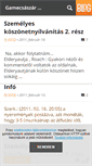 Mobile Screenshot of gamecsaszar.blog.hu