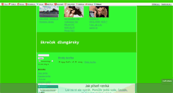 Desktop Screenshot of dzungarskrecok.blog.cz