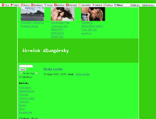 Tablet Screenshot of dzungarskrecok.blog.cz