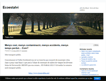 Tablet Screenshot of ecoestalvi.blog.cat
