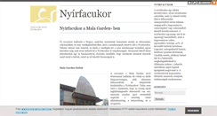 Desktop Screenshot of nyirfacukor.blog.hu