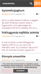 Mobile Screenshot of cookaholics.blog.hu