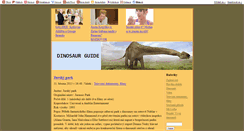 Desktop Screenshot of dinosaurguide.blog.cz