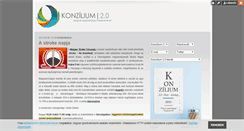 Desktop Screenshot of konzilium.blog.hu