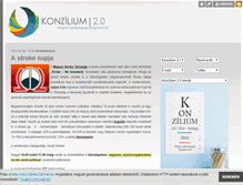 Tablet Screenshot of konzilium.blog.hu
