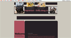 Desktop Screenshot of paparazzi-daily.blog.cz