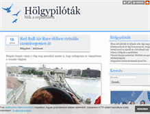 Tablet Screenshot of holgypilota.blog.hu