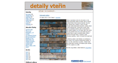 Desktop Screenshot of detailyvterin.blog.cz
