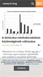 Mobile Screenshot of network.blog.hu