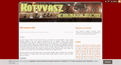 Desktop Screenshot of kotyvasz.blog.hu