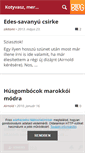 Mobile Screenshot of kotyvasz.blog.hu