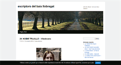 Desktop Screenshot of escriptorsdelbaixllobregat.blog.cat