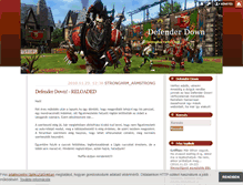 Tablet Screenshot of defenderdown.blog.hu