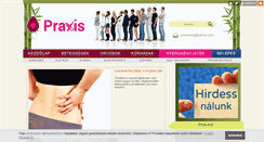 Desktop Screenshot of praxis.blog.hu