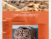 Tablet Screenshot of keramikatekla.blog.cz