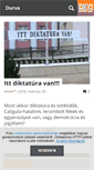 Mobile Screenshot of durva.blog.hu
