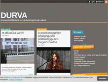 Tablet Screenshot of durva.blog.hu