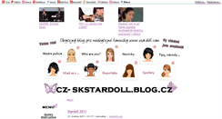 Desktop Screenshot of cz-skstardoll.blog.cz
