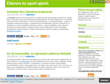 Tablet Screenshot of etterem-sport.blog.hu