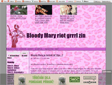 Tablet Screenshot of bloodymary.blog.cz