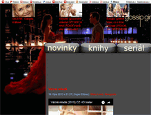 Tablet Screenshot of gossip-girl.blog.cz