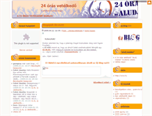 Tablet Screenshot of 24orasvetelkedo.blog.hu