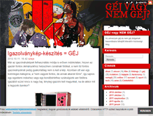 Tablet Screenshot of gayvagynemgay.blog.hu