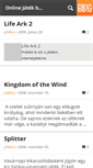 Mobile Screenshot of onlinejatek.blog.hu