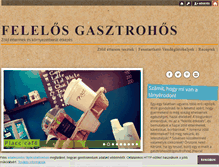 Tablet Screenshot of gasztrohos.blog.hu