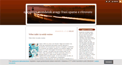 Desktop Screenshot of egypercek.blog.hu
