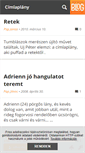 Mobile Screenshot of cimlaplany.blog.hu