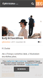 Mobile Screenshot of ejfelikialtas.blog.hu
