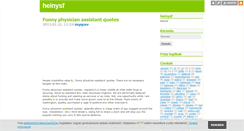 Desktop Screenshot of heinysf.blog.hu