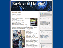 Tablet Screenshot of kuglof.blog.rs