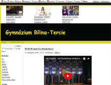 Tablet Screenshot of gymbilina.blog.cz