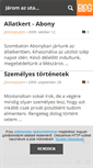 Mobile Screenshot of jaromazutam.blog.hu