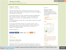 Tablet Screenshot of jaromazutam.blog.hu
