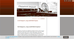 Desktop Screenshot of elhagyotthelyek.blog.hu
