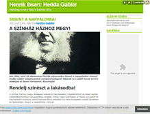 Tablet Screenshot of heddagabler.blog.hu