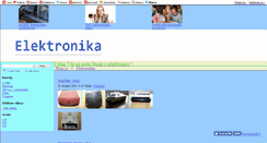 Desktop Screenshot of elektronika.blog.cz