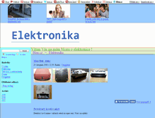 Tablet Screenshot of elektronika.blog.cz