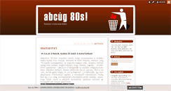 Desktop Screenshot of abzug80.blog.hu