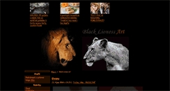 Desktop Screenshot of blacklioness.blog.cz