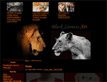 Tablet Screenshot of blacklioness.blog.cz