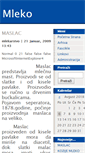 Mobile Screenshot of mlekarstvo.blog.rs